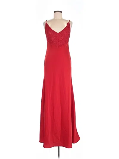 Pre-owned Delfi Collective Cocktail Dress In Red