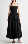 Delfi Collective Elsa Sleeveless Gown In Black