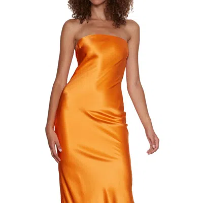 Delfi Collective Joni Dress In Medium Orange