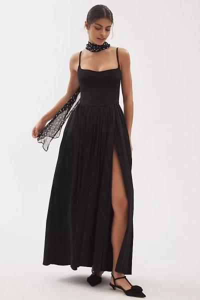 Delfi Collective Lilith Square-neck Maxi Dress