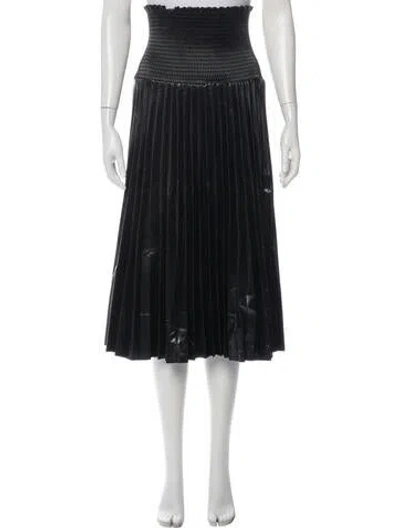 Pre-owned Delfi Collective Midi Length Skirt In Black