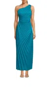 DELFI COLLECTIVE SOLIE GOWN IN TEAL