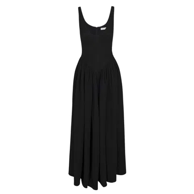 Delfi Collective Women's Black Isadora Long Dress