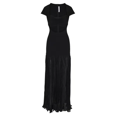 Delfi Collective Women's Black / White Nova Dress In Black/white