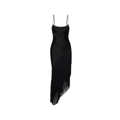 Delfi Collective Women's Cristina Black Midi Dress