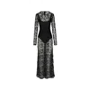 Delfi Collective Women's Julian Black Long Dress In Black