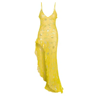 Delfi Collective Women's Lara Yellow Dress In Multi