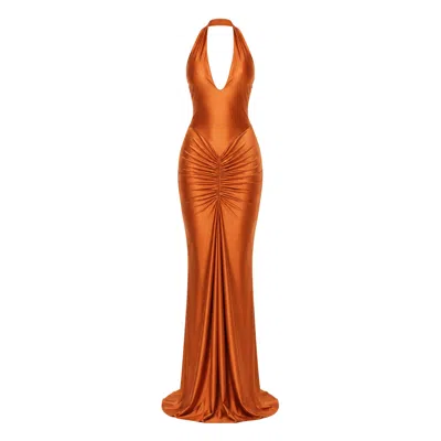Delfi Collective Women's Orange Joann Dress