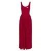 Delfi Collective Women's Red Isadora Long Dress In Red