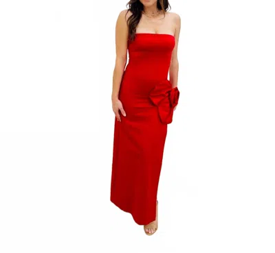 Delfi Collective Women's Tatiana Long Dress In Red