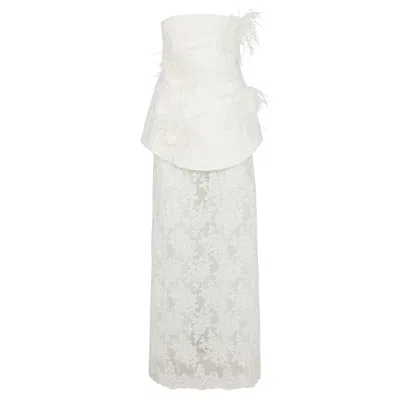 Delfi Collective Women's White Monroe Dress - Ivory