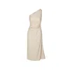 Delfi Collective Women's White Solie Cream Midi Dress In White