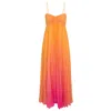 Delfi Collective Women's Yellow / Orange Nicole Dress In Yellow/orange