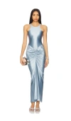 Delfi Dione Dress In Sapphire