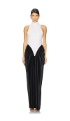 Delfi Hepburn Maxi Dress In Black