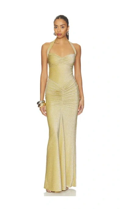 Delfi Isa Dress In Yellow