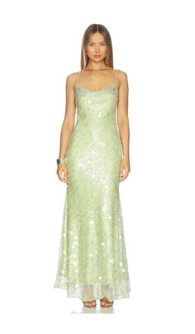 Delfi Janna Dress In Green