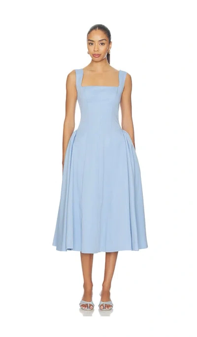 Delfi Madeline Dress In Blue