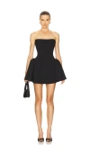 Delfi Marilyn Dress In Black