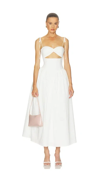 Delfi Naomi Dress In White