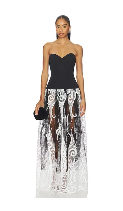 Delfi Olympia Dress In Black