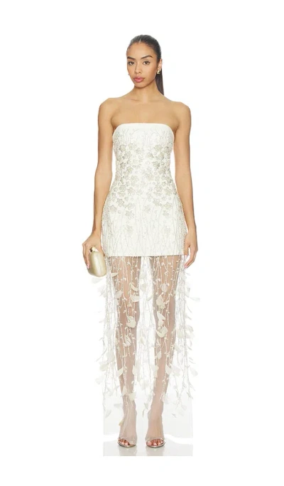 Delfi Salma Dress In White