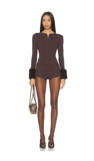 Delfi Theodora Set In Brown