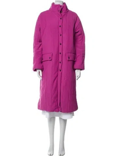 Pre-owned Delfina Balda Parka In Pink
