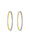 Delfina Delettrez 1987 Loop Earrings In Gold