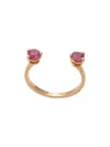 Delfina Delettrez 18kt Rose Gold Dots Ring In Gold