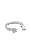 Delfina Delettrez 18kt White Gold Domino Pearl Dots Ring In White Gold