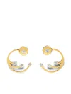 Delfina Delettrez Dots Earring In Gold