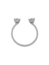 Delfina Delettrez Dots Diamond Ring In Metallic