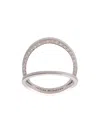 Delfina Delettrez Double Band Ring In White