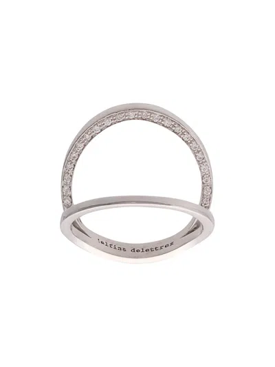 DELFINA DELETTREZ DOUBLE BAND RING