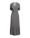 Delfina Long Dresses In Black
