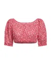 Delfina Tops In Red