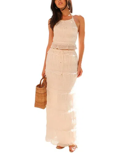 Deli S 2pc Top & Skirt Set In Pink
