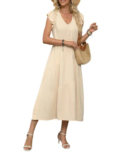 Deli S Deli.s Midi Dress In Neutral