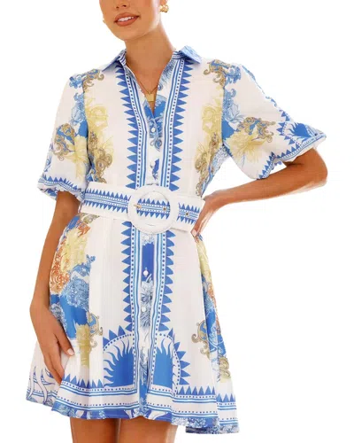 Deli S Delli.s Short Sleeve Mini Dress In Multi