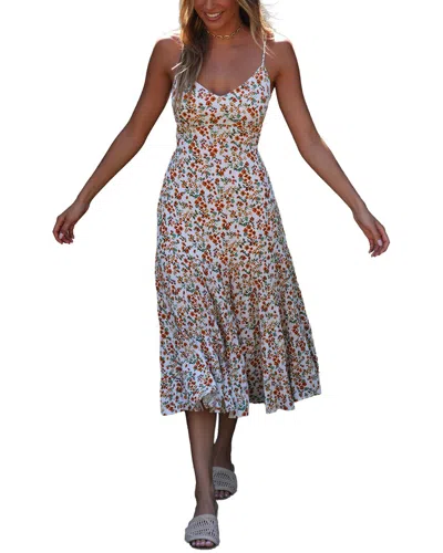 Deli S Delli.s Sleeveless Midi Dress In Multi