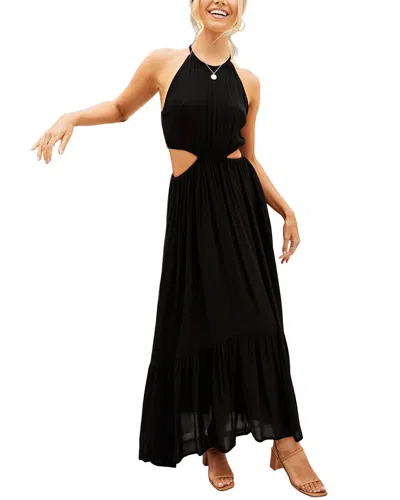 Deli S Delli.s Sleeveless Solid Maxi Dress In Black