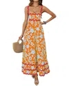 Deli S Maxi Dress In Orange