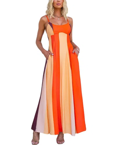 Deli S Maxi Dress In Brown