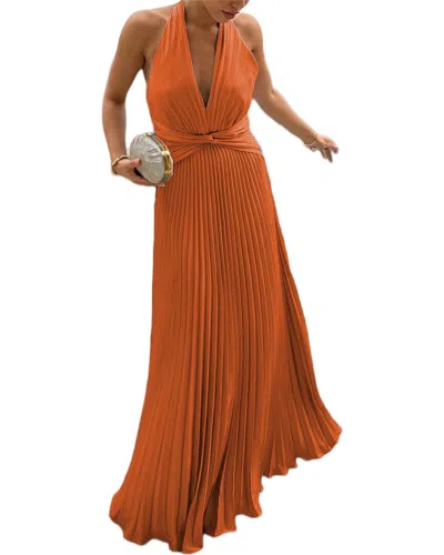 Deli S Maxi Dress In Orange