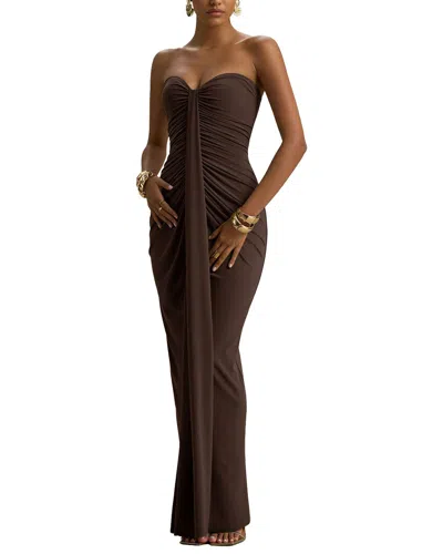 Deli S Maxi Dress In Brown