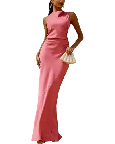Deli S Maxi Dress In Burgundy