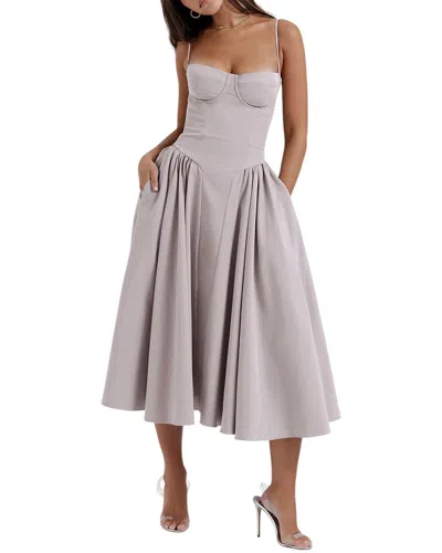 Deli S Deli. S Midi Dress In Neutral