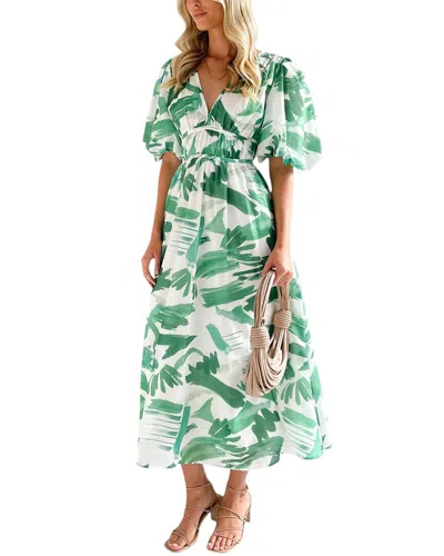 Deli S Midi Dress In Green