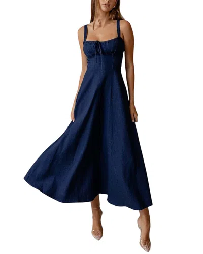 Deli S Deli. S Midi Dress In Blue